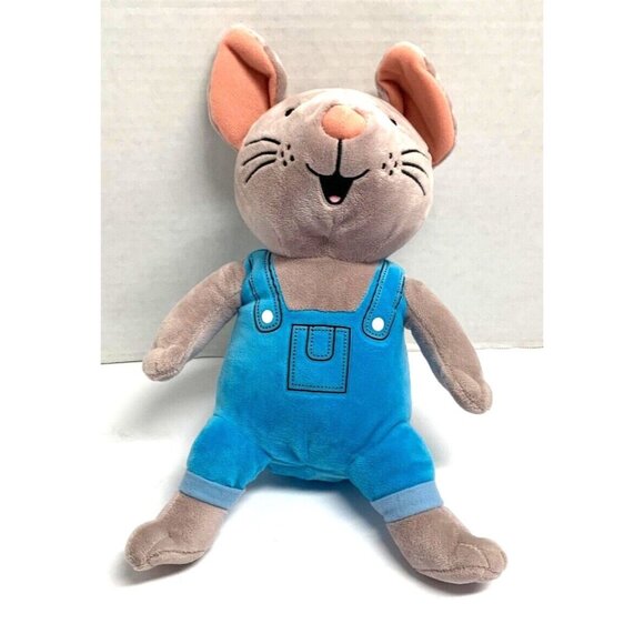 Kohls Cares Plush If You Give A Mouse A Cookie Blue Overalls 12 in Stuffed Toy D - Picture 1 of 4